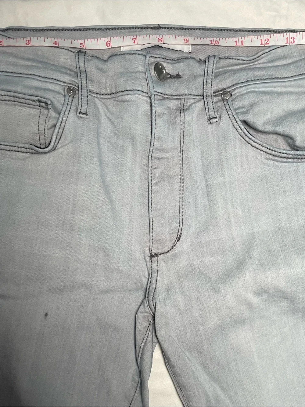 Joes Jeans The Brixton Jeans Mens Gray Slim Straight Stretch Medium Wash - Picture 4 of 8
